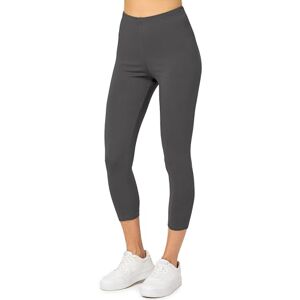 Merry Style Leggings Katoen Vrouwen Comfortabele Zachte Stretch 3/4 Leggings Vrouwen Korte Dagelijks of Thuis Ontspannen Dameskleding MS10-199, GRAPHITE L Merry Style Leggings Katoen Vrouwen Comfortabele Zachte Stretch 3/4 Leggings Vrouwen Korte Dagelijks of Thuis Ontspannen Dameskleding MS10-199, GRAPHITE L