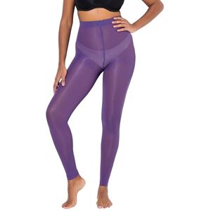 Ulla Popken Gestructureerde leggings, 60 denier, platte naden, 60 denier dameslegging, Paars., Taille 30 / lengte 32 Taille 30 / lengte 32 Ulla Popken Gestructureerde leggings, 60 denier, platte naden, 60 denier dameslegging, Paars., Taille 30 / lengte 32 Taille 30 / lengte 32