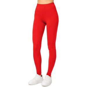 Merry Style Dames Lange Legging MS10-143, Rood, L L Merry Style Dames Lange Legging MS10-143, Rood, L L