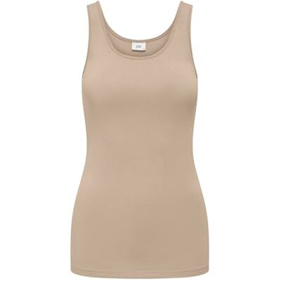 JDY ava S/L 180 JRS Noos tanktop voor dames, Taupe, M M JDY ava S/L 180 JRS Noos tanktop voor dames, Taupe, M M