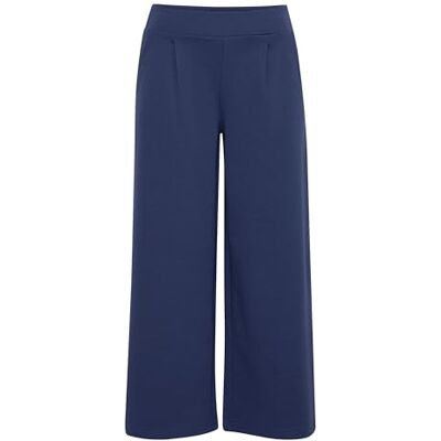 Ichi Ihkate Sus Wide Pa Vrijetijdsbroek voor dames, 193933/Middeleeuws blauw XS Ichi Ihkate Sus Wide Pa Vrijetijdsbroek voor dames, 193933/Middeleeuws blauw XS