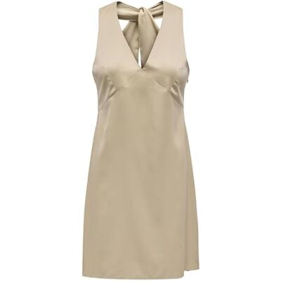 Only Onljane Life Sky Singlet Dress Ptm Onljane Life Sky Singlet Ptm Damesjurk (1 stuk), Taupe, M M Only Onljane Life Sky Singlet Dress Ptm Onljane Life Sky Singlet Ptm Damesjurk (1 stuk), Taupe, M M