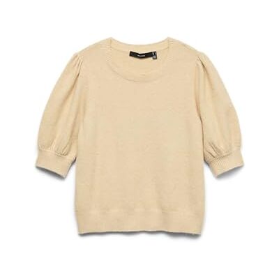 Vero Moda Vmdoffy 2/4 ronde hals trui Ga Noos trui voor dames, XS XS Vero Moda Vmdoffy 2/4 ronde hals trui Ga Noos trui voor dames, XS XS