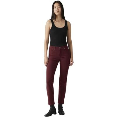 Levis 314™ Shaping Straight Jeans voor dames (1 stuk), Merlot, Taille 25 / lengte 30 Taille 25 / lengte 30 Levis 314™ Shaping Straight Jeans voor dames (1 stuk), Merlot, Taille 25 / lengte 30 Taille 25 / lengte 30