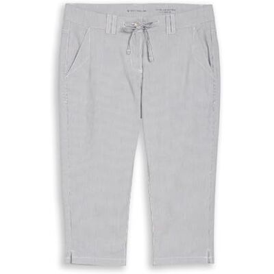 TOM TAILOR 1049978 Damesbroek, 35456 Delicate Navy White Stripe 46 TOM TAILOR 1049978 Damesbroek, 35456 Delicate Navy White Stripe 46