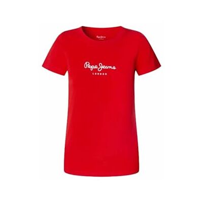 Pepe Jeans New Virginia T-shirt voor dames, Rood (Royal Red), XXS XXS Pepe Jeans New Virginia T-shirt voor dames, Rood (Royal Red), XXS XXS