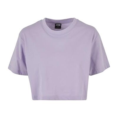 Urban Classics Dames T-shirt Oversize Cropped Top Dames Shorts Tee kort gesneden top in oversized look verkrijgbaar in vele kleuren, maten XS 5XL, Lila. 5XL Urban Classics Dames T-shirt Oversize Cropped Top Dames Shorts Tee kort gesneden top in oversized look verkrijgbaar in vele kleuren, maten XS 5XL, Lila. 5XL