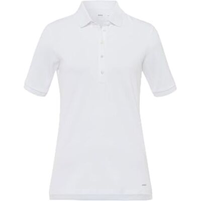 Brax Style.cleo Pima Pique Solid T-shirt voor dames 44 Brax Style.cleo Pima Pique Solid T-shirt voor dames 44