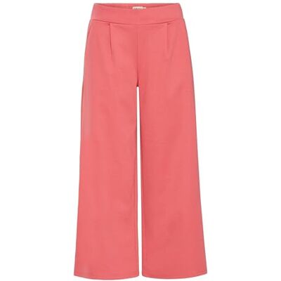 Ichi Ihkate Sus Wide Pa Holly Berry Vrijetijdsbroek voor dames, 171633, L L Ichi Ihkate Sus Wide Pa Holly Berry Vrijetijdsbroek voor dames, 171633, L L