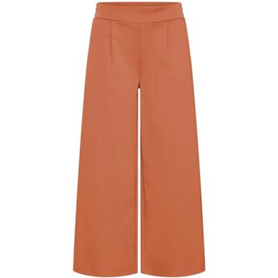 Ichi Ihkate Sus Wide Pa Casual zakelijke broek voor dames, 181354/Burnt Ochre, XXL XXL Ichi Ihkate Sus Wide Pa Casual zakelijke broek voor dames, 181354/Burnt Ochre, XXL XXL