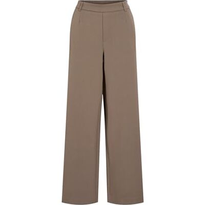 VILA Noos Vivarone Hw Wijde damesbroek met hoge taille 34 VILA Noos Vivarone Hw Wijde damesbroek met hoge taille 34