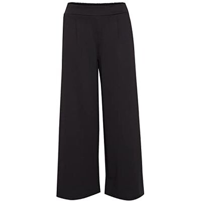 Ichi Ihkate Sus Wide Pa Vrijetijdsbroek voor dames, 194008/zwart, XS XS Ichi Ihkate Sus Wide Pa Vrijetijdsbroek voor dames, 194008/zwart, XS XS