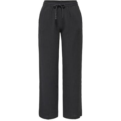 JDY theis Life Wide Pant Wvn Noos Damesbroek met wijde pijpen, hoge taille en zijzakken (1 stuk), Phantom L / 32L JDY theis Life Wide Pant Wvn Noos Damesbroek met wijde pijpen, hoge taille en zijzakken (1 stuk), Phantom L / 32L