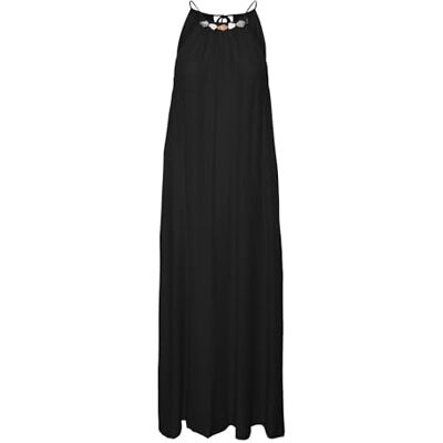 Vero Moda Vmoura Wvn zomerjurk Singlet 7/8 damesjurk, zwart. S Vero Moda Vmoura Wvn zomerjurk Singlet 7/8 damesjurk, zwart. S