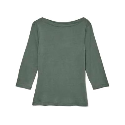 Vero Moda Dames T-shirt met lange mouwen, Laurel Wreath, XS XS Vero Moda Dames T-shirt met lange mouwen, Laurel Wreath, XS XS