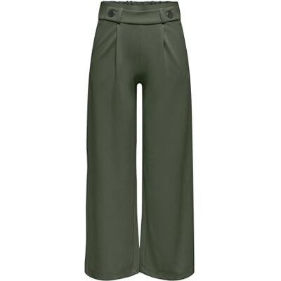 JDY geggo Life New Long Pant Jrs Noos Damesbroek met wijde pijpen (1 stuk), Kambaba L / 34L JDY geggo Life New Long Pant Jrs Noos Damesbroek met wijde pijpen (1 stuk), Kambaba L / 34L