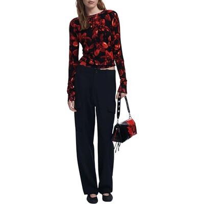 Desigual Jers_lund Damestrui (1 stuk), zwart., L L Desigual Jers_lund Damestrui (1 stuk), zwart., L L