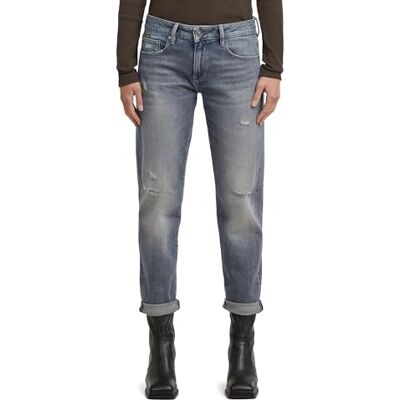 G-STAR RAW G-STAR Kate Boyfriend Jeans voor dames (1 stuk), Blauw (Worn In Electric Blue Destroyed D15264-e104-h784), Taille 26 / lengte 28 Taille 26 / lengte 28 G-STAR RAW G-STAR Kate Boyfriend Jeans voor dames (1 stuk), Blauw (Worn In Electric Blue Destroyed D15264-e104-h784), Taille 26 / lengte 28 Taille 26 / lengte 28