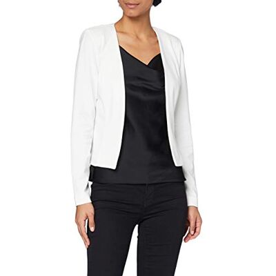 Ichi Ixkate Short Bl dames Zakelijke blazer, 114201_cloud Dancer, L L Ichi Ixkate Short Bl dames Zakelijke blazer, 114201_cloud Dancer, L L