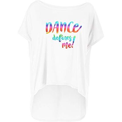 WINSHAPE Mct017 "Dance Defines Me!", ultralicht modal-shirt voor dames, Dance Style T-shirt voor dames WINSHAPE Mct017 "Dance Defines Me!", ultralicht modal-shirt voor dames, Dance Style T-shirt voor dames