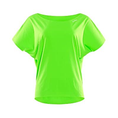 WINSHAPE Superlicht en functioneel Dt101 T-shirt voor dames, Neon Groen S WINSHAPE Superlicht en functioneel Dt101 T-shirt voor dames, Neon Groen S