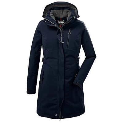 Killtec Kow 165 Wmn Prk Functionele parka met afneembare kap voor dames Killtec Kow 165 Wmn Prk Functionele parka met afneembare kap voor dames