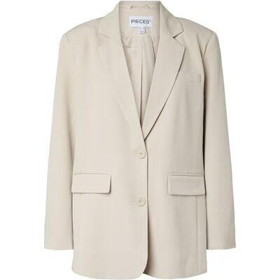 PIECES Pckamil Ls Loose Blazer Noos Bc Pckamil Ls losse blazer Noos Bc dames (1 stuk) L PIECES Pckamil Ls Loose Blazer Noos Bc Pckamil Ls losse blazer Noos Bc dames (1 stuk) L