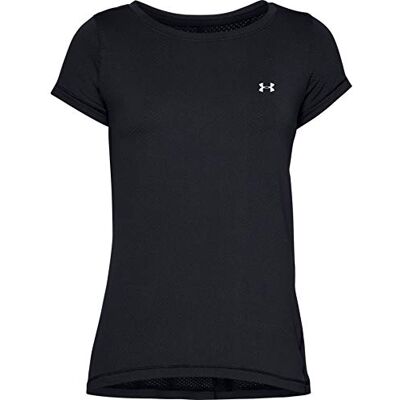 Under Armour UA HeatGear Armour T-shirt voor dames, ademend, korte mouwen, slim fit Under Armour UA HeatGear Armour T-shirt voor dames, ademend, korte mouwen, slim fit