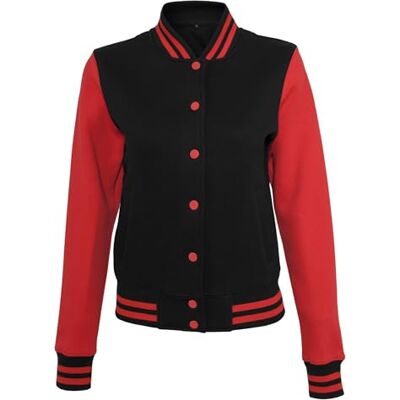 Build Your Brand Dames sweatshirt college jas Varsity dames Build Your Brand Dames sweatshirt college jas Varsity dames