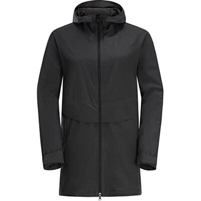 Jack Wolfskin Mainkai Long Jkt W Lange damesjas Jack Wolfskin Mainkai Long Jkt W Lange damesjas