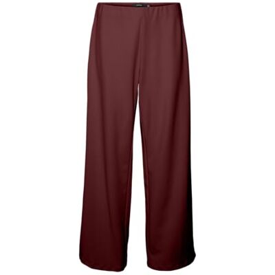 Vero Moda Vmberlin Zamira Mw Wide Pant Noos Damesbroek, Paars. XS / 34L Vero Moda Vmberlin Zamira Mw Wide Pant Noos Damesbroek, Paars. XS / 34L