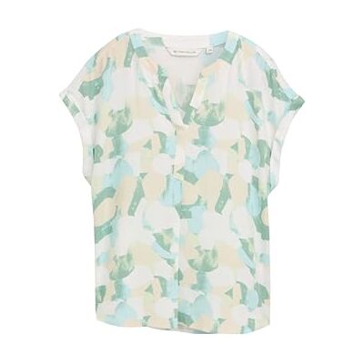 TOM TAILOR 1047210 Damesblouse, 38315 groen ecologisch design 38 TOM TAILOR 1047210 Damesblouse, 38315 groen ecologisch design 38