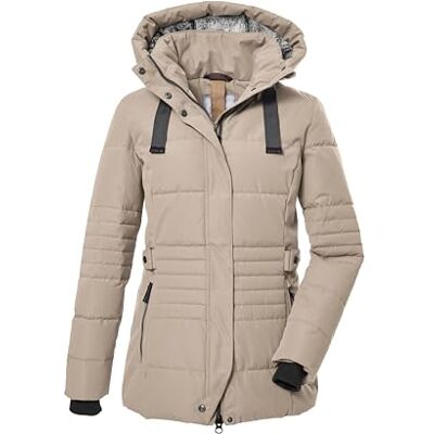 G.I.G.A. DX Gw 25 Wmn Qltd Jckt gewatteerde damesjas met capuchon en ritssluiting, functionele jas in dons-look G.I.G.A. DX Gw 25 Wmn Qltd Jckt gewatteerde damesjas met capuchon en ritssluiting, functionele jas in dons-look