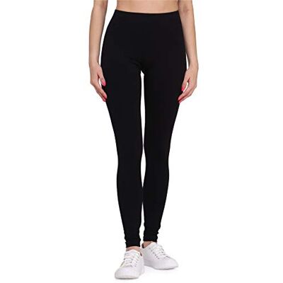 Bellivalini BLV50-147 Dameslegging, viscose, comfortabele kleding, voor dagelijks gebruik of sport, geschikt voor het hele jaar door, zwart. S Bellivalini BLV50-147 Dameslegging, viscose, comfortabele kleding, voor dagelijks gebruik of sport, geschikt voor het hele jaar door, zwart. S