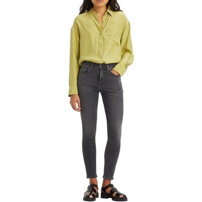 Levis 721 skinny jeans met hoge taille voor dames (1 stuk) Taille 28 / lengte 30 Levis 721 skinny jeans met hoge taille voor dames (1 stuk) Taille 28 / lengte 30