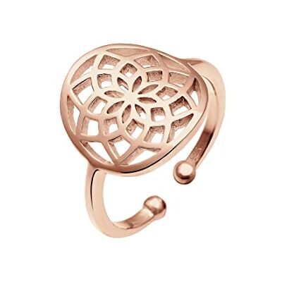 Elli Ring met dromenvanger, zilverkleurig, zilverkleurig Elli Ring met dromenvanger, zilverkleurig, zilverkleurig