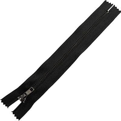 AERZETIX C61497 – ritssluiting nr. 4 niet scheidbaar 18 cm van metaal – enkele ritssluiting – kleur zwart – schuifregelaar voor lederwaren, decoratie, naaien, jeans, rok, jurk, broek, knusse AERZETIX C61497 – ritssluiting nr. 4 niet scheidbaar 18 cm van metaal – enkele ritssluiting – kleur zwart – schuifregelaar voor lederwaren, decoratie, naaien, jeans, rok, jurk, broek, knusse