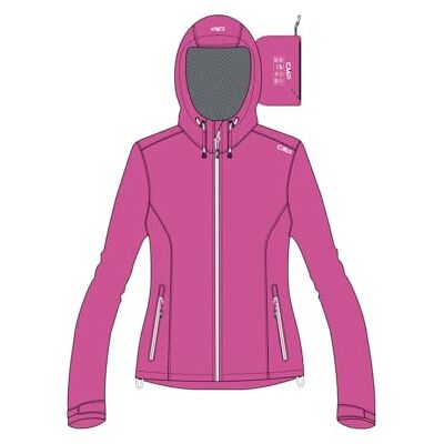 CMP Scheurvaste regenjas voor dames met vaste capuchon, regenjas voor dames CMP Scheurvaste regenjas voor dames met vaste capuchon, regenjas voor dames