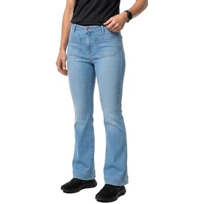 Wrangler Flare jeans voor dames, Hazelnoot, Taille 25 / lengte 30 Taille 25 / lengte 30 Wrangler Flare jeans voor dames, Hazelnoot, Taille 25 / lengte 30 Taille 25 / lengte 30