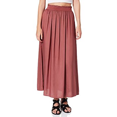 Only Onlvenedig Life Wvn Noos Lange rok voor dames, Roze bruin XXS Only Onlvenedig Life Wvn Noos Lange rok voor dames, Roze bruin XXS