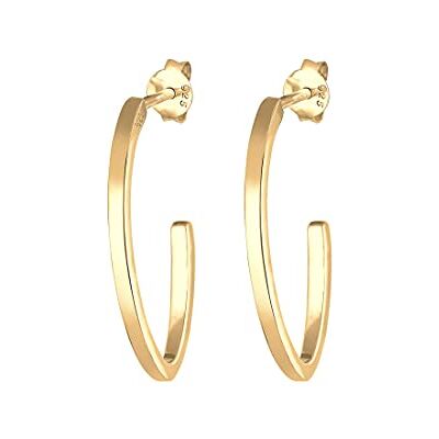 Elli dames creolen met zilver Elli dames creolen met zilver