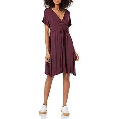 Amazon Essentials Tuniekjurk (grote maten beschikbaar) dames, bordeaux, XL XL Amazon Essentials Tuniekjurk (grote maten beschikbaar) dames, bordeaux, XL XL