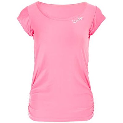 WINSHAPE Dames functioneel superlicht T-shirt met korte mouwen Aet106, Slim Style Fitness Yoga Pilates Tanktop voor dames WINSHAPE Dames functioneel superlicht T-shirt met korte mouwen Aet106, Slim Style Fitness Yoga Pilates Tanktop voor dames