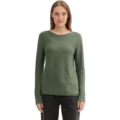 TOM TAILOR Dames basic gebreide coltrui, 13182 Lichtgroen, XS XS TOM TAILOR Dames basic gebreide coltrui, 13182 Lichtgroen, XS XS