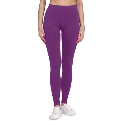 Bellivalini BLV50-147 Dameslegging, viscose, comfortabele kleding, voor dagelijks gebruik of sport, geschikt voor het hele jaar door, Paars. XS Bellivalini BLV50-147 Dameslegging, viscose, comfortabele kleding, voor dagelijks gebruik of sport, geschikt voor het hele jaar door, Paars. XS