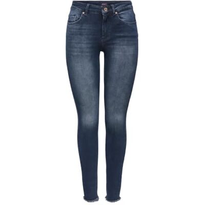 Only Damesjeans, Blue Black Denim, 32 M 32 M Only Damesjeans, Blue Black Denim, 32 M 32 M