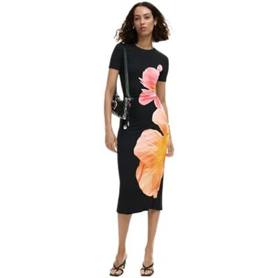 Desigual Montana damesjurk, zwart. XL Desigual Montana damesjurk, zwart. XL