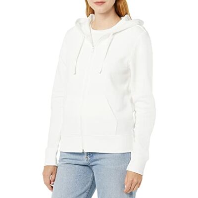 Amazon Essentials Damestrui met rits en fleece met capuchon, ivoor, XS (verkrijgbaar in grote maten) XS Amazon Essentials Damestrui met rits en fleece met capuchon, ivoor, XS (verkrijgbaar in grote maten) XS