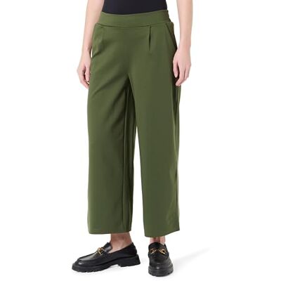 Ichi Ihkate Sus Wide Pa zakelijke broek voor dames, casual, 190419/Rifle Green XL Ichi Ihkate Sus Wide Pa zakelijke broek voor dames, casual, 190419/Rifle Green XL