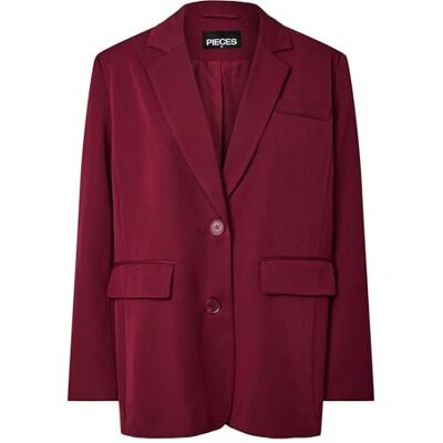 PIECES Pckamil Ls Loose Blazer Noos Bc Pckamil Ls losse blazer Noos Bc dames (1 stuk) XL PIECES Pckamil Ls Loose Blazer Noos Bc Pckamil Ls losse blazer Noos Bc dames (1 stuk) XL